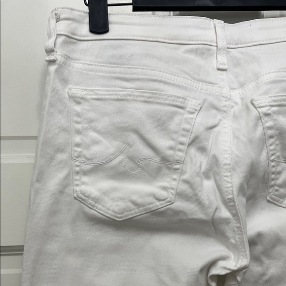 AG Adriano Goldschmied The Legging Ankle White Super Skinny Ankle Jeans - Sz 28 - Picture 11 of 14